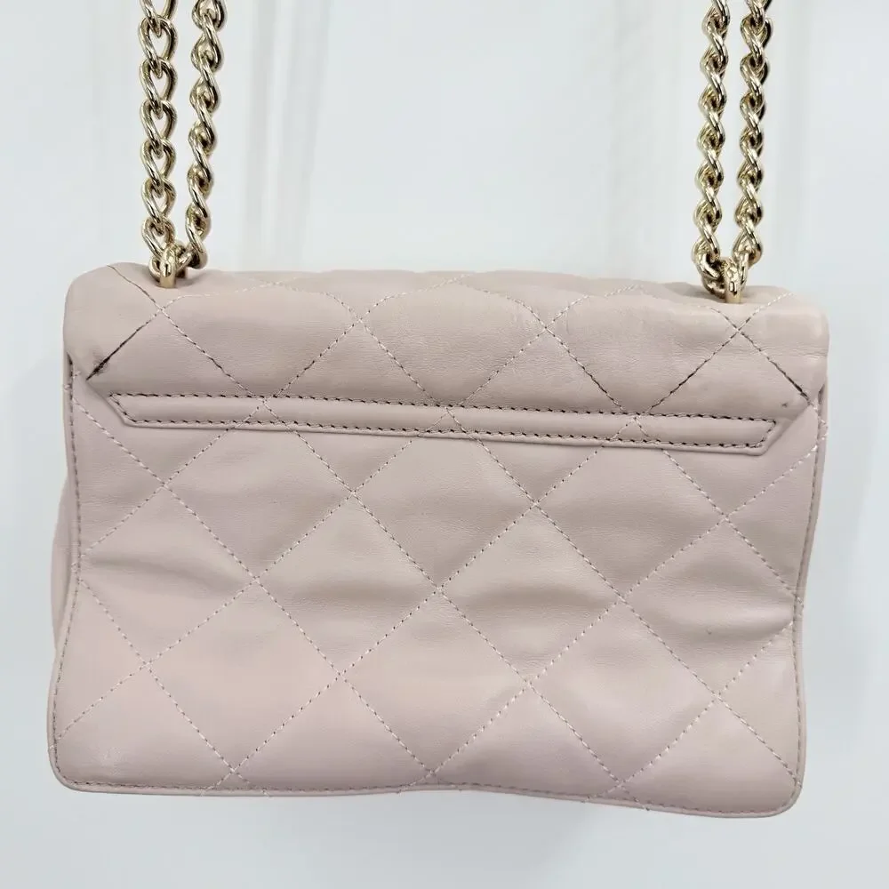 Kate Spade Mousse Frosting Quilted Leather Emerson Place Vivenna Shoulder Bag